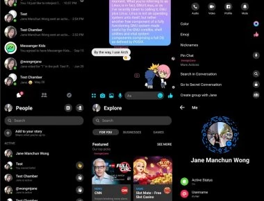 Facebook: Νέο dark mode για το Facebook Messenger